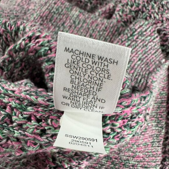 J. Jill Crochet Knit Cardigan Sweater 4X Cotton V-Neck Slouchy NWOT CJ-2156 - Picture 12 of 12